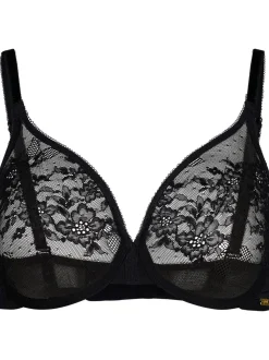 Noir - Gossard Glossies Dentelle Soutien-gorge clair