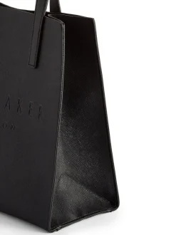 Noir - Grand sac à logo et nœud Ted Baker Nicon