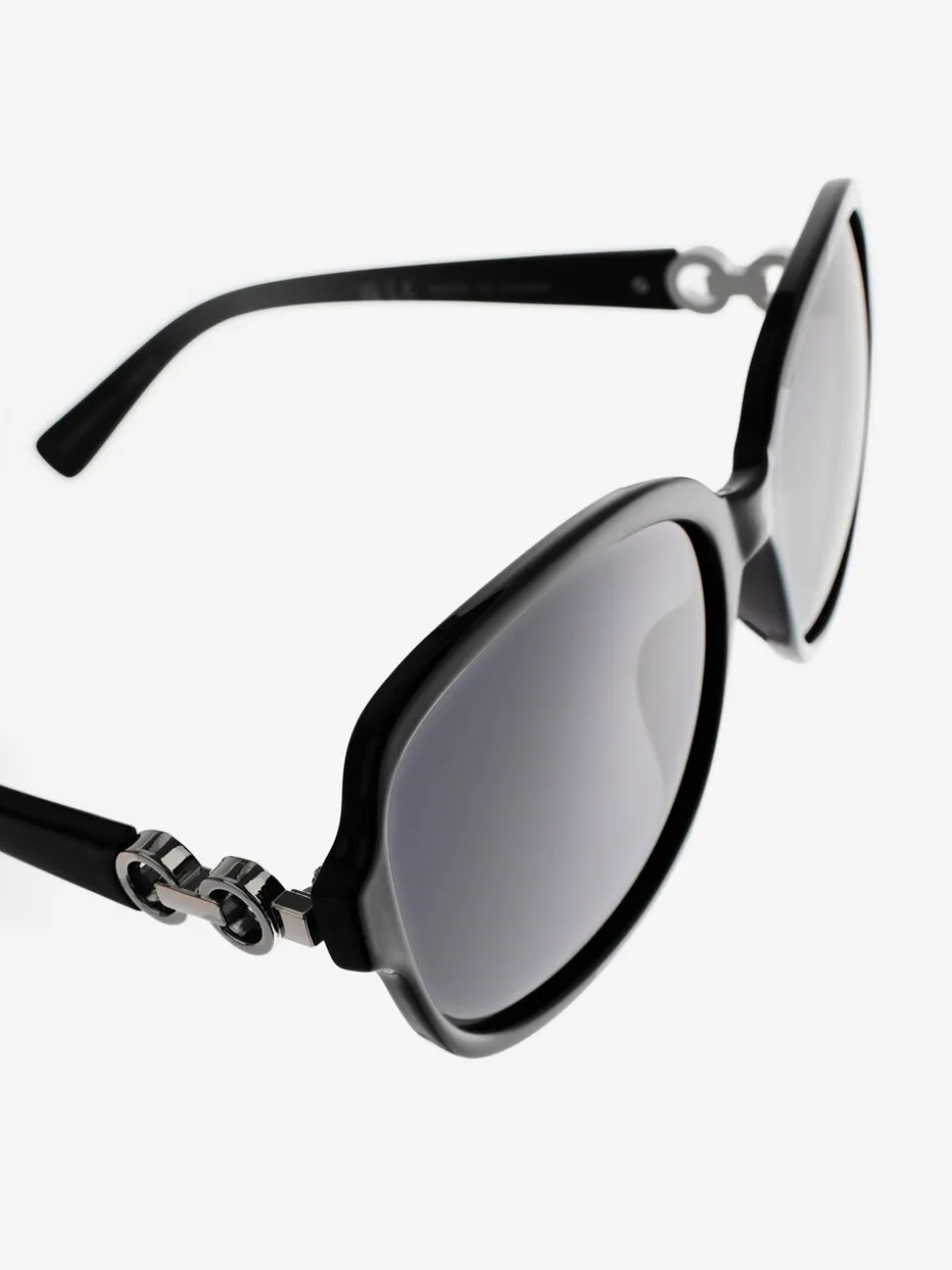 Noir - Grandes Lunettes de soleil carrées polarisées