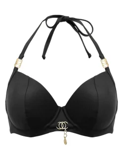 Noir - Haut de bikini Pour Moi St Barth