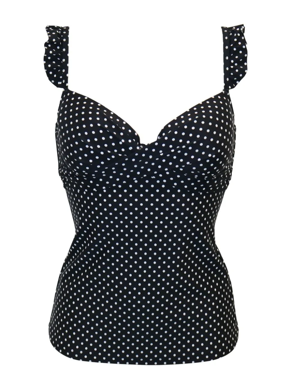 Noir - Haut de tankini Pour Moi Sicile légèrement rembourré à armatures