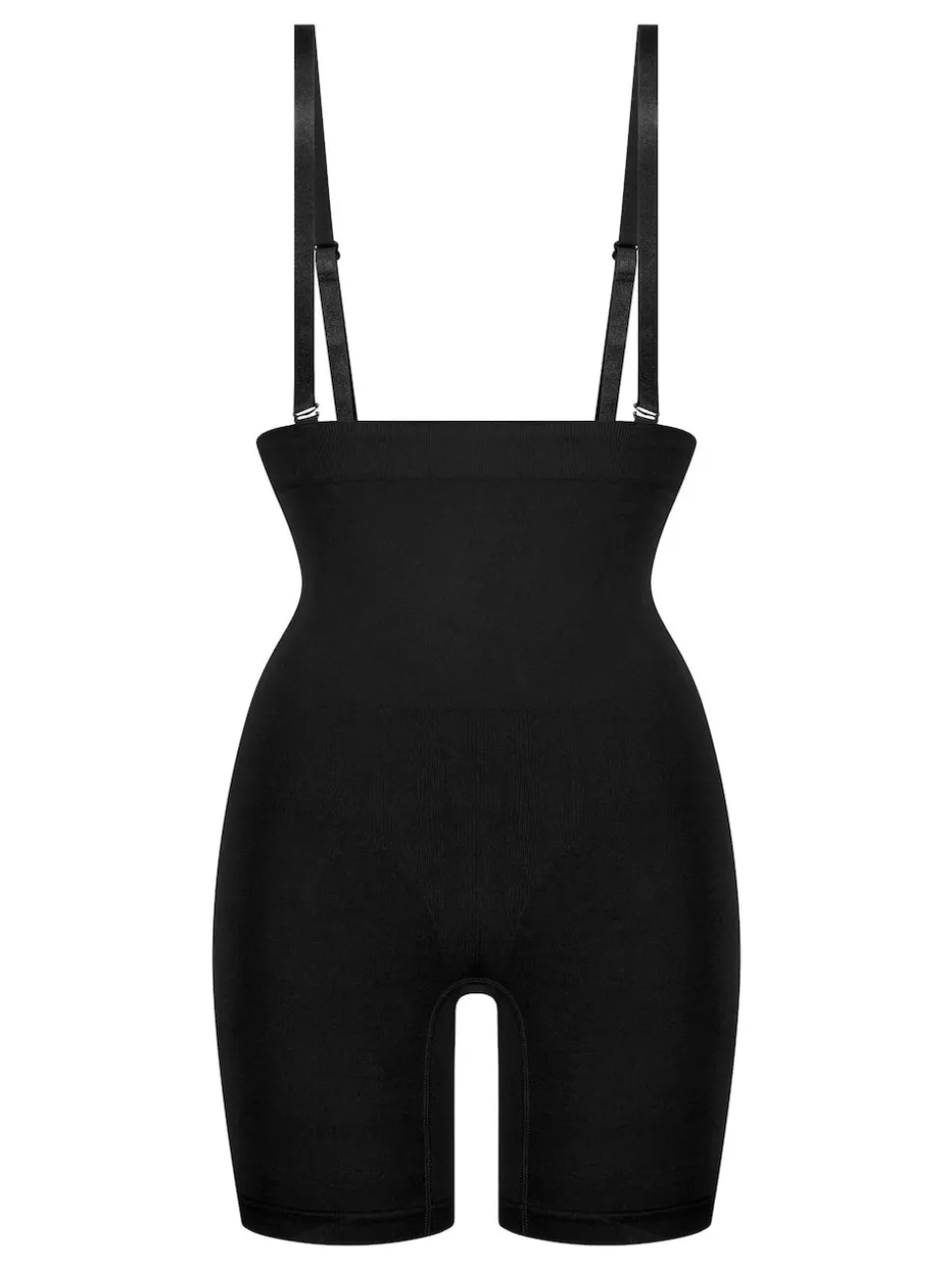 Noir - Hunkemoller Lingerie amincissante sans couture pour les cuisses sculptante 100% coton Body