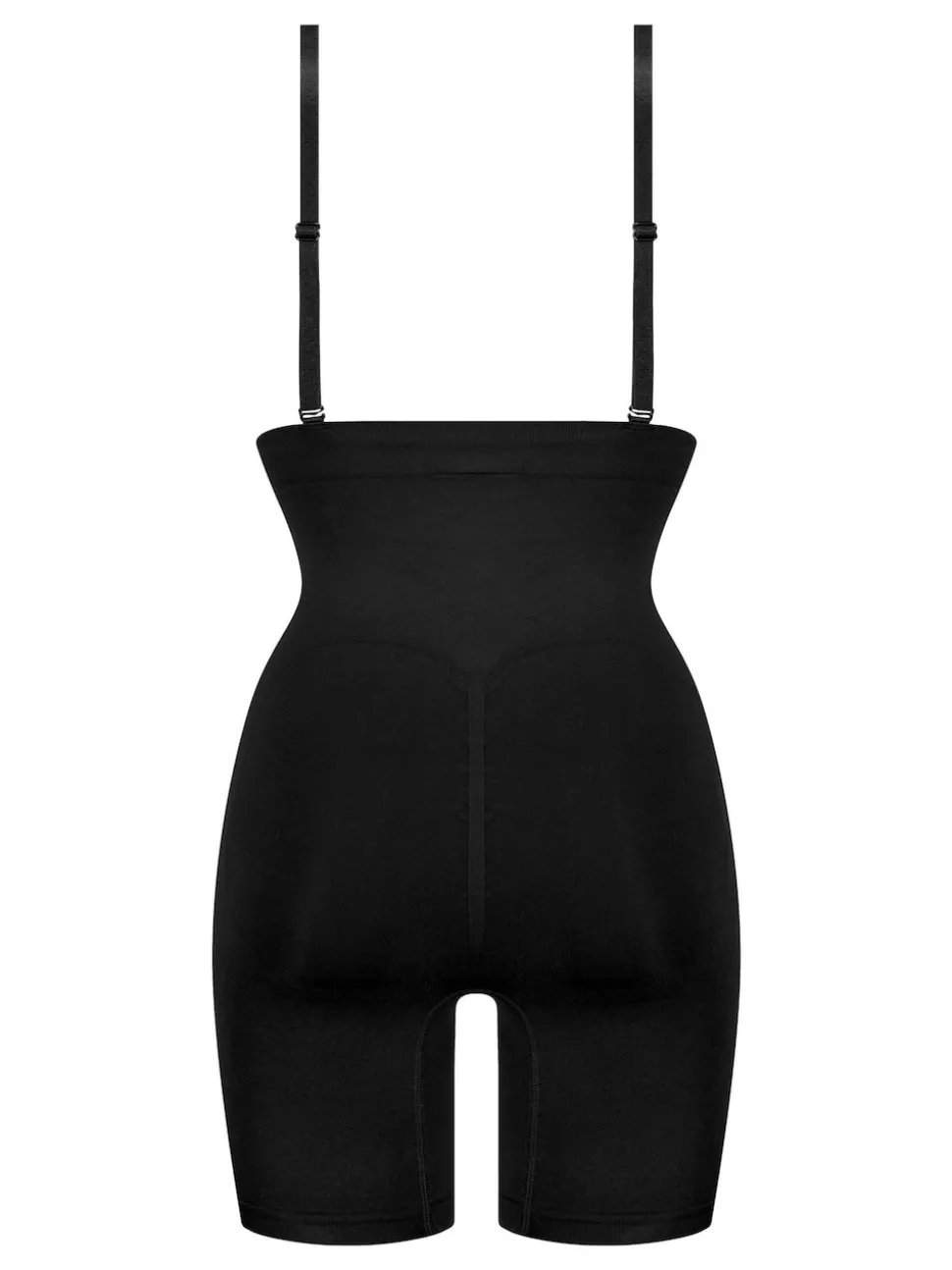 Noir - Hunkemoller Lingerie amincissante sans couture pour les cuisses sculptante 100% coton Body