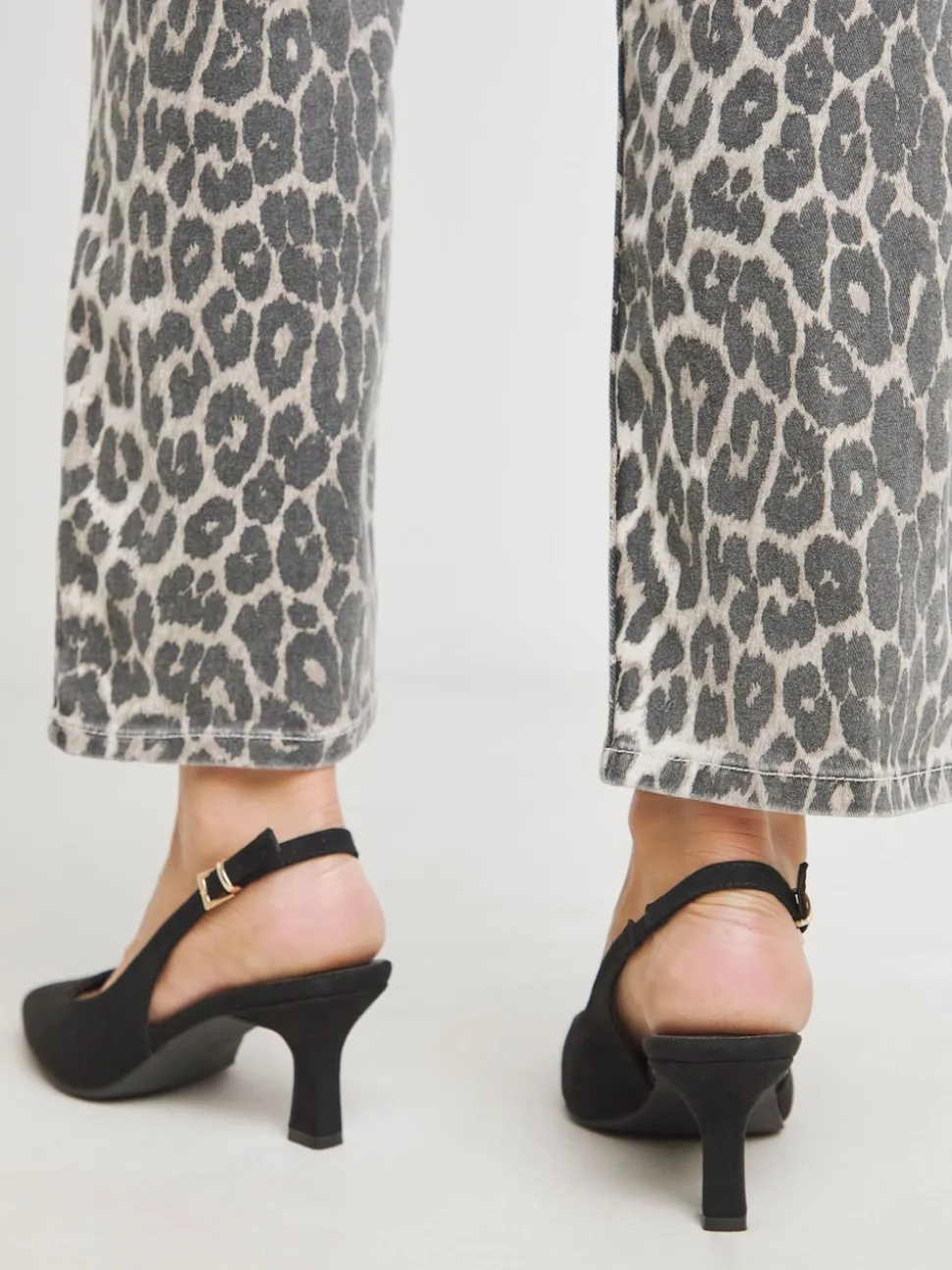 Noir - JD Williams Chaussures à talons à bride arrière à bout pointu