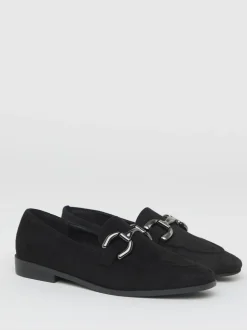 Noir - JD Williams Mocassins classiques avec bordure snaffle