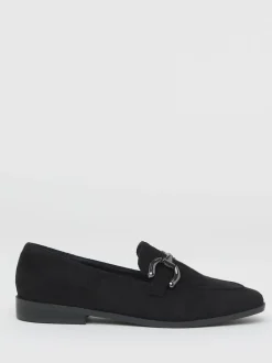 Noir - JD Williams Mocassins classiques avec bordure snaffle
