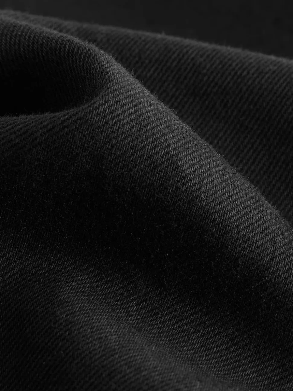 Noir - Jean large Palazzo taille haute