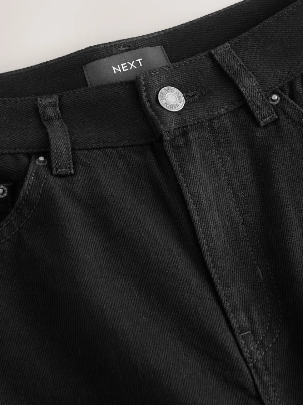Noir - Jean large Palazzo taille haute