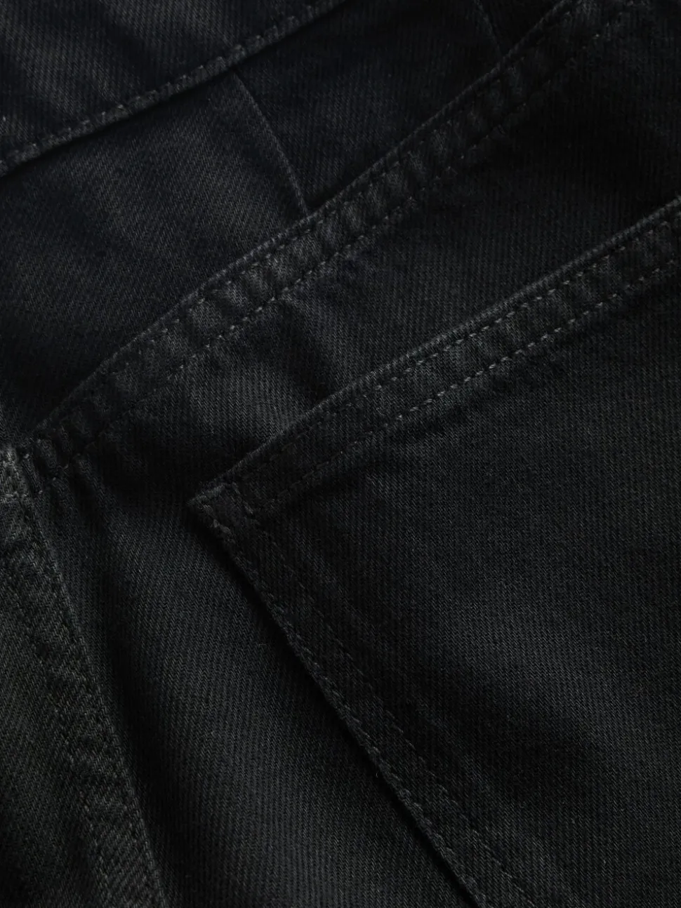 Noir - Jean taille haute Palazzo Jambe large Hourglass