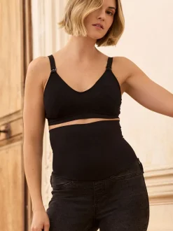Noir - Jeans skinny Seraphine Premium en tissu bio post-grossesse