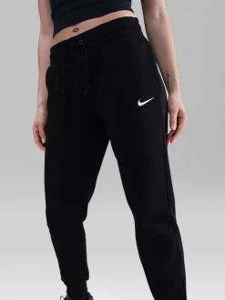 Noir - Jogging Nike Phoenix en polaire taille mi-haute