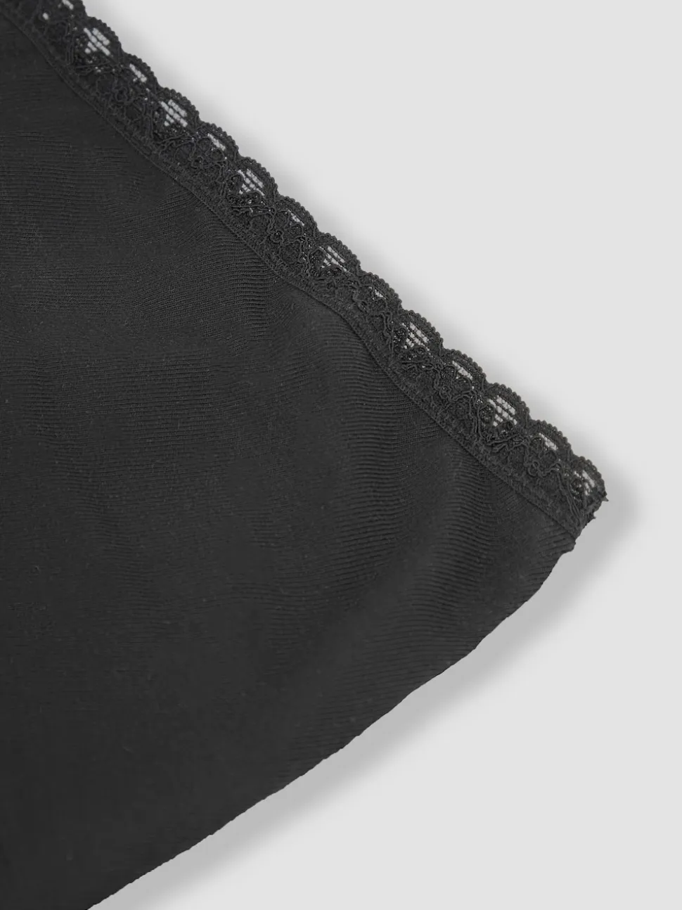 Noir - Jojo Maman Bébé 3{Short de maternité à bordures en dentelle (paquet de 0)