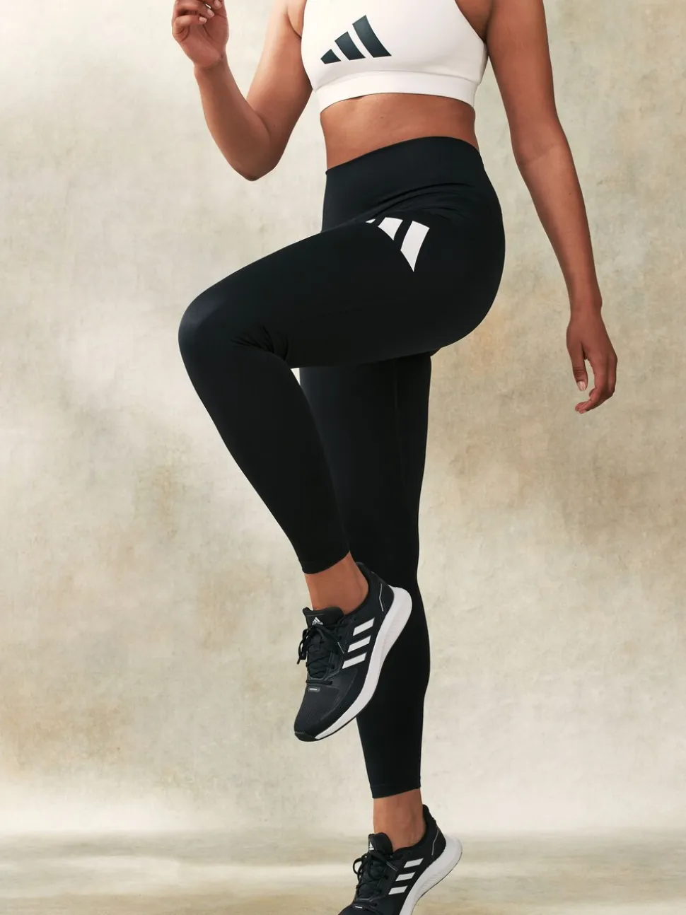 Noir - Leggings adidas Train Essential Full Length Big Logo