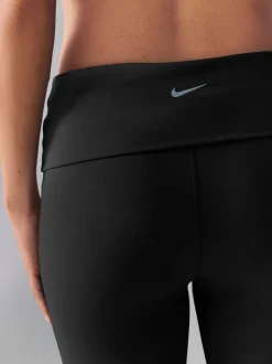 Noir - Leggings amples taille haute Nike