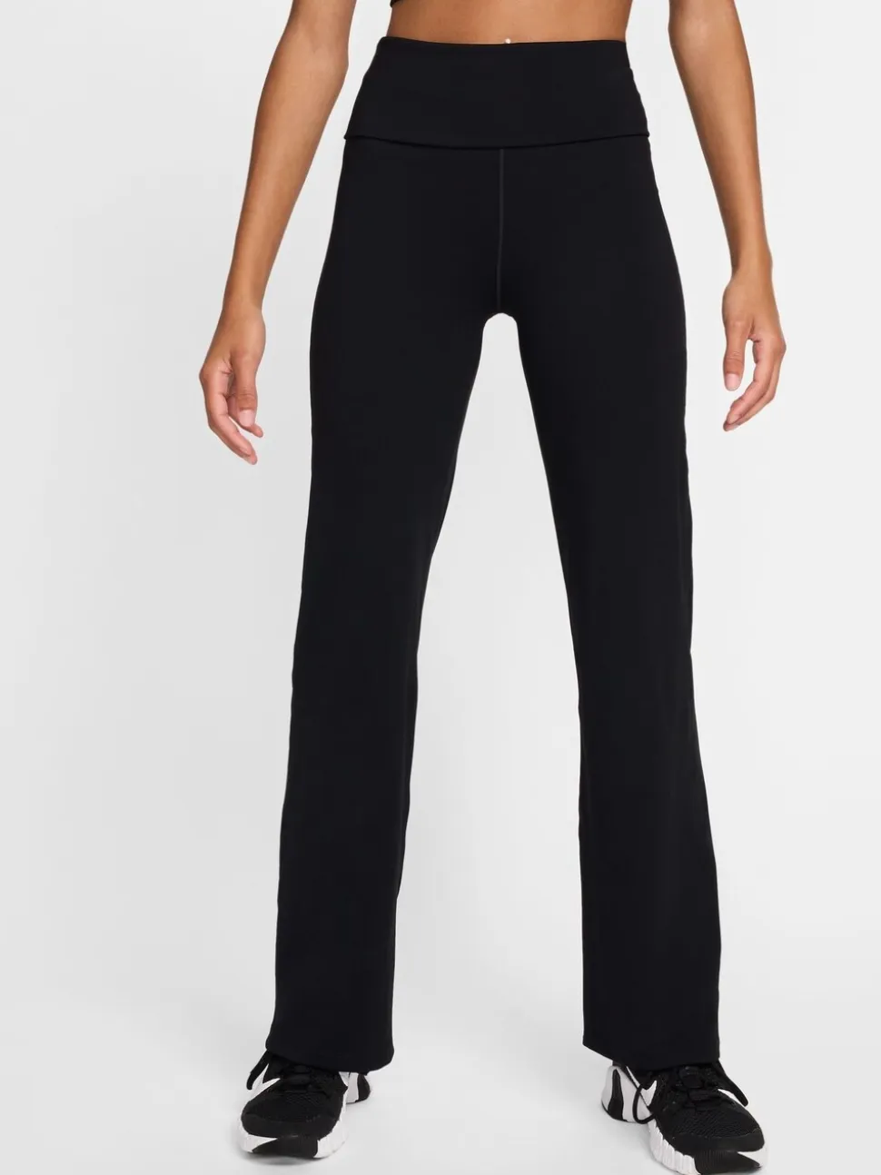 Noir - Leggings amples taille haute Nike