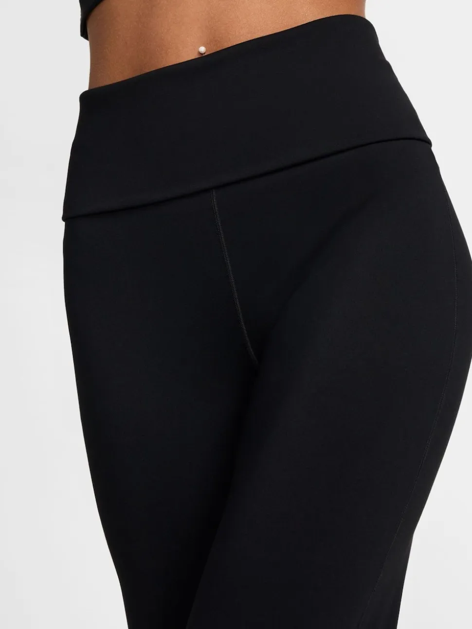 Noir - Leggings amples taille haute Nike