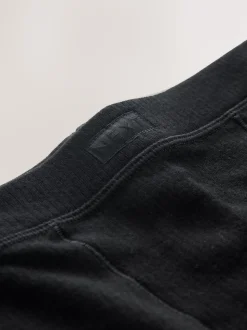 Noir - Leggings côtelés douillets Thermal Max Warmth