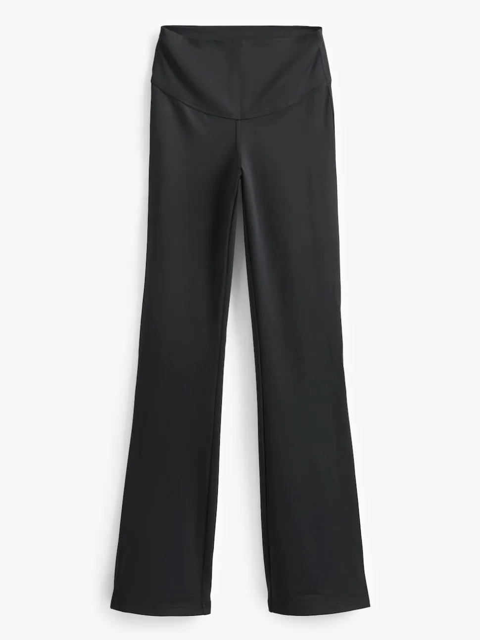 Noir - Leggings de sport de yoga évasés Supersoft Dry Tech