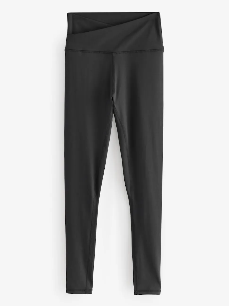 Noir - Leggings enveloppants de yoga actif