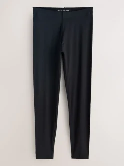Noir - Leggings pleine longueur