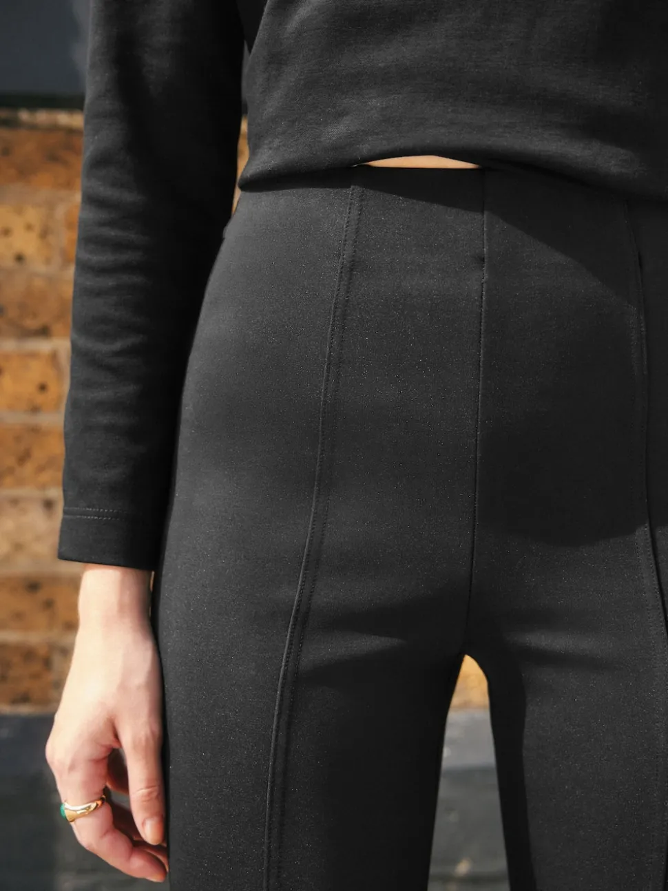 Noir - Leggings Ponte
