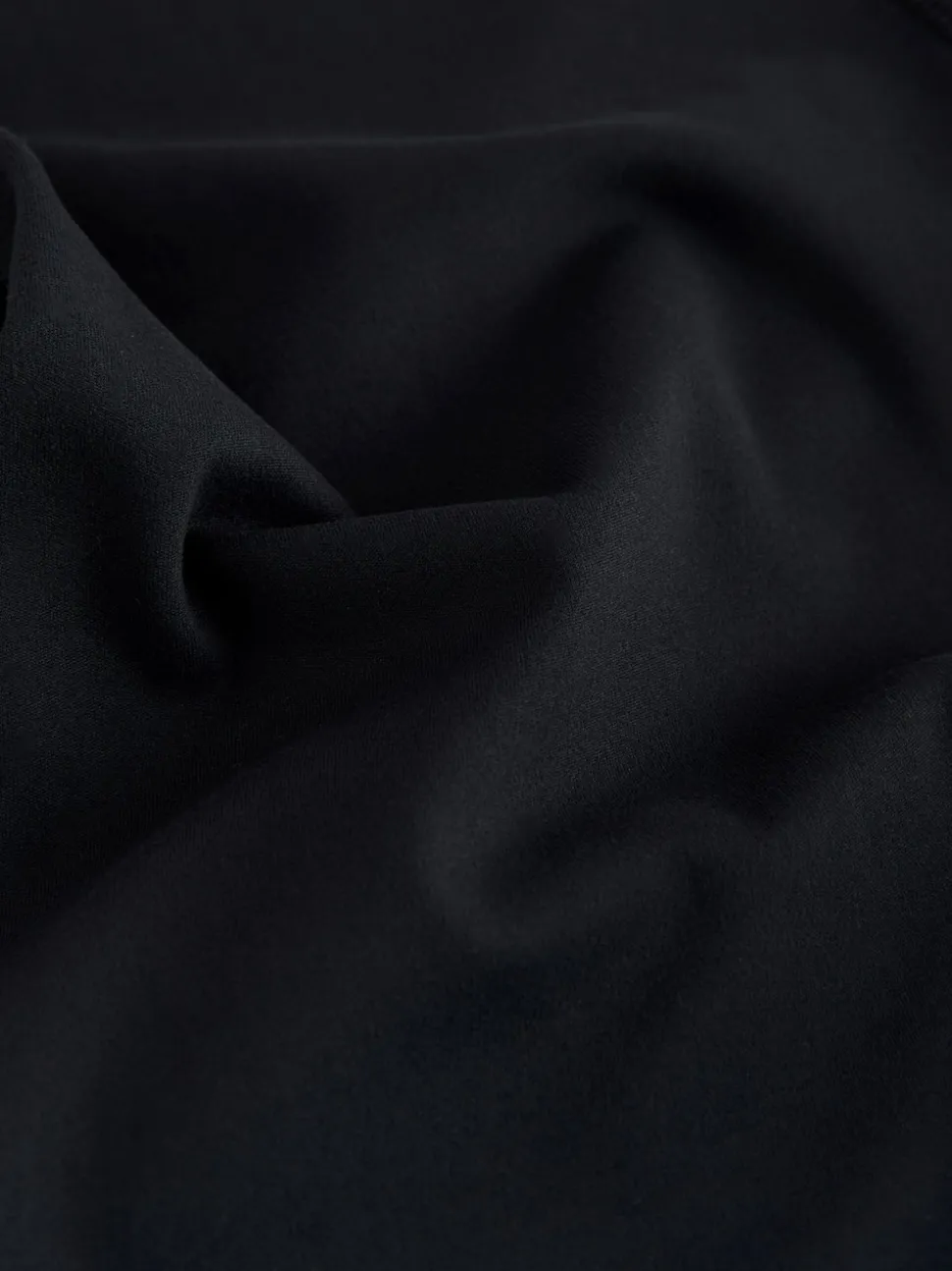 Noir - Leggings évasés Active Balance enveloppants sur le devant