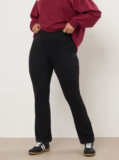 Noir - Leggings Yours Curve évasés