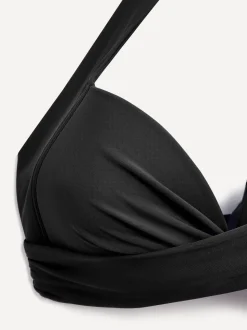 Noir - Linzi Amalfi Moulded Cup Taille haute Bikini Set