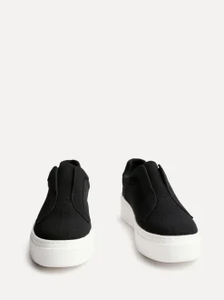 Noir - Linzi Baskets à enfiler à plateforme Henley
