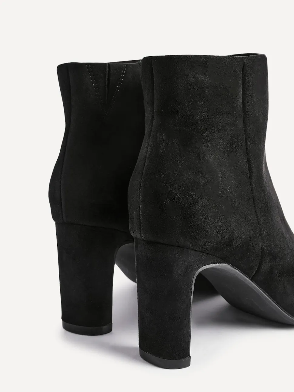 Noir - Linzi Bottes à talons carrés Alisha à bout pointu