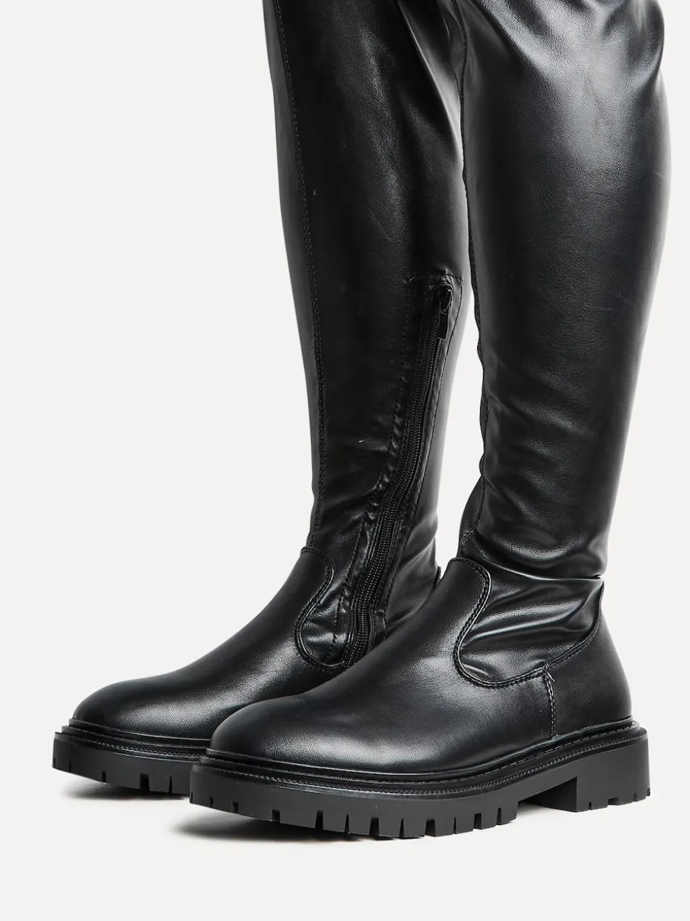 Noir - Linzi bottes longues Sonny Over The Knee