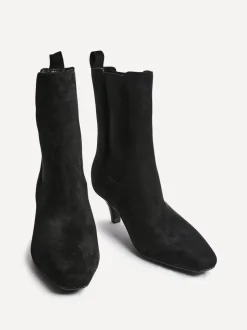 Noir - Linzi Bottes Ritual à talons chaton Chelsea