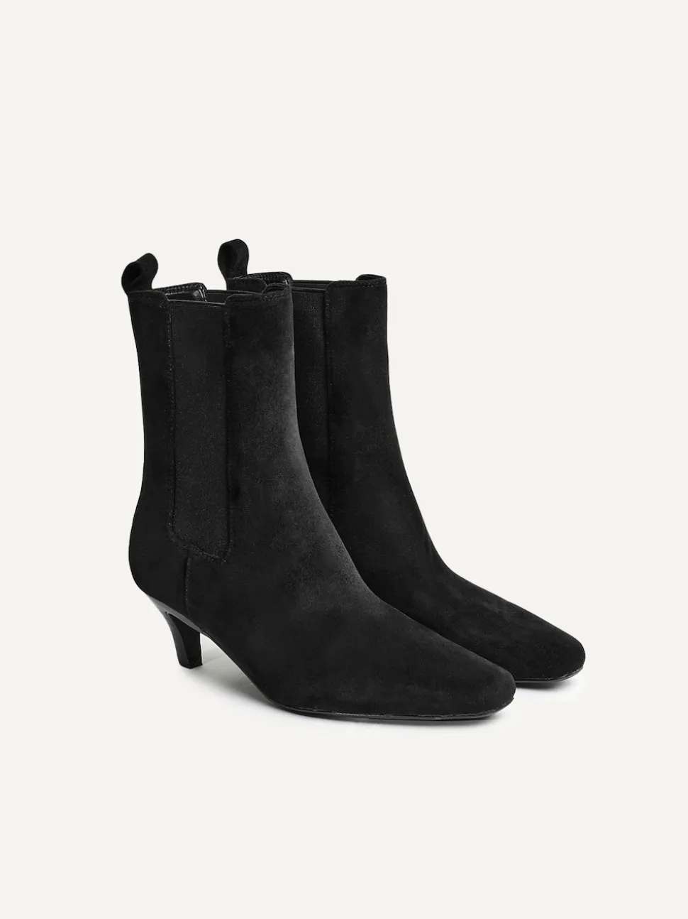 Noir - Linzi Bottes Ritual à talons chaton Chelsea