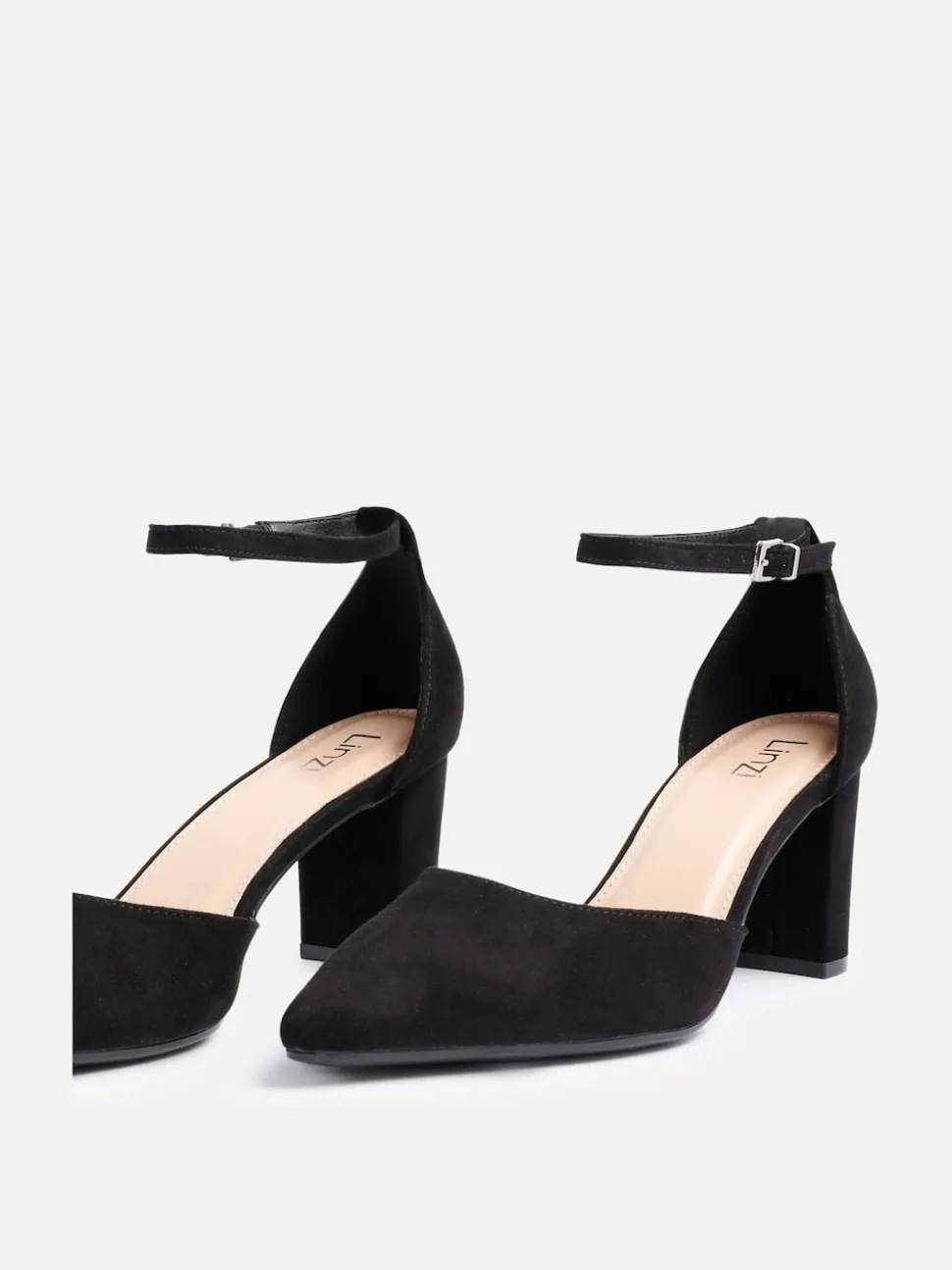 Noir - Linzi Leona Closed Back Court Block talons