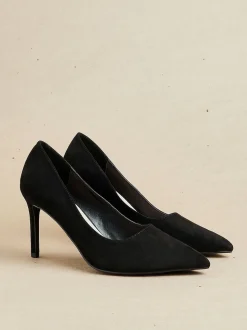Noir - Linzi Martina Coupe large Stiletto Pointed Escarpin