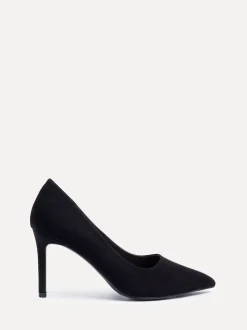 Noir - Linzi Martina Coupe large Stiletto Pointed Escarpin