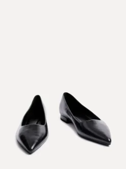 Noir - Linzi Orian Ballet à bout pointu Chaussures plates