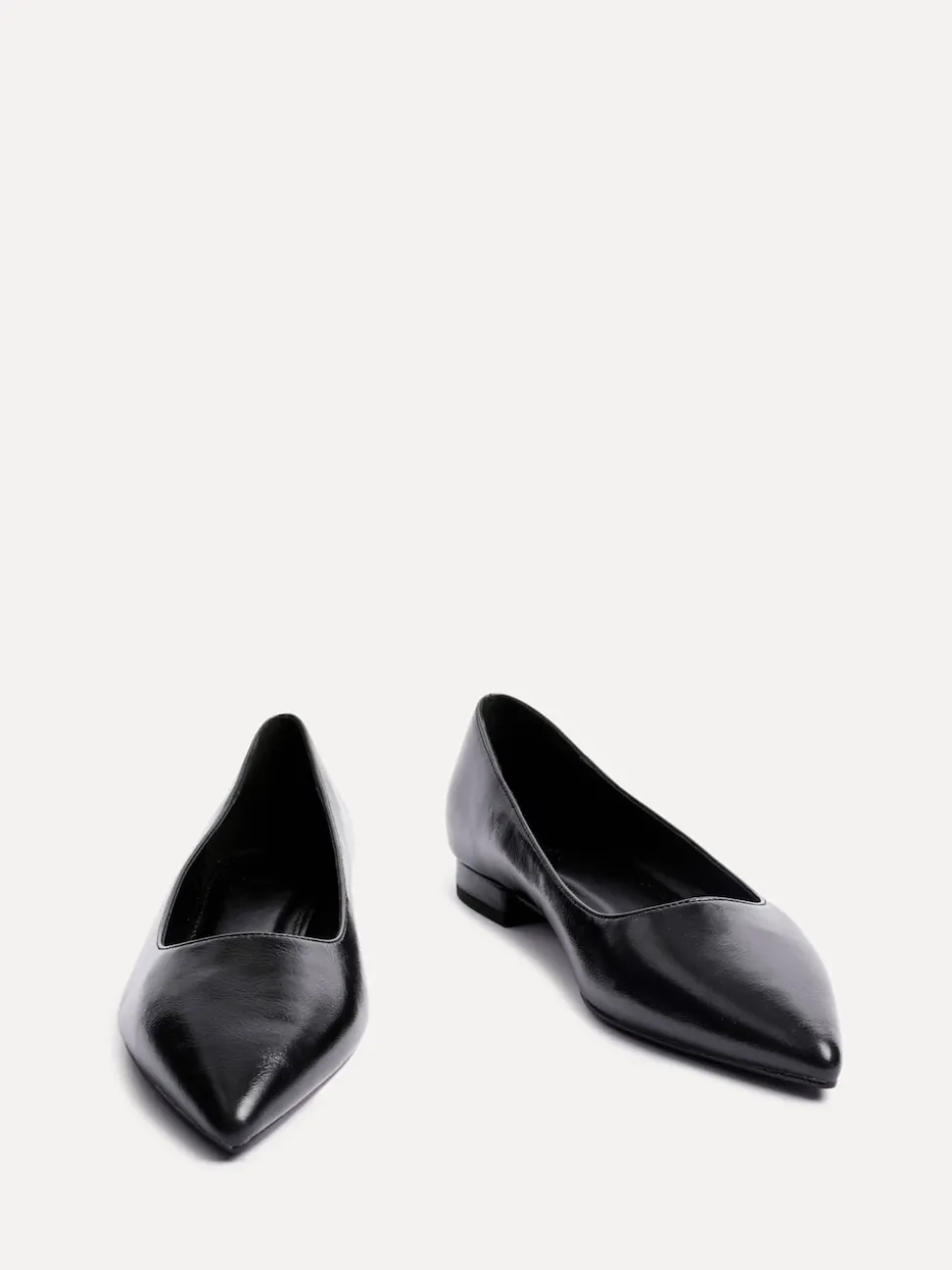 Noir - Linzi Orian Ballet à bout pointu Chaussures plates