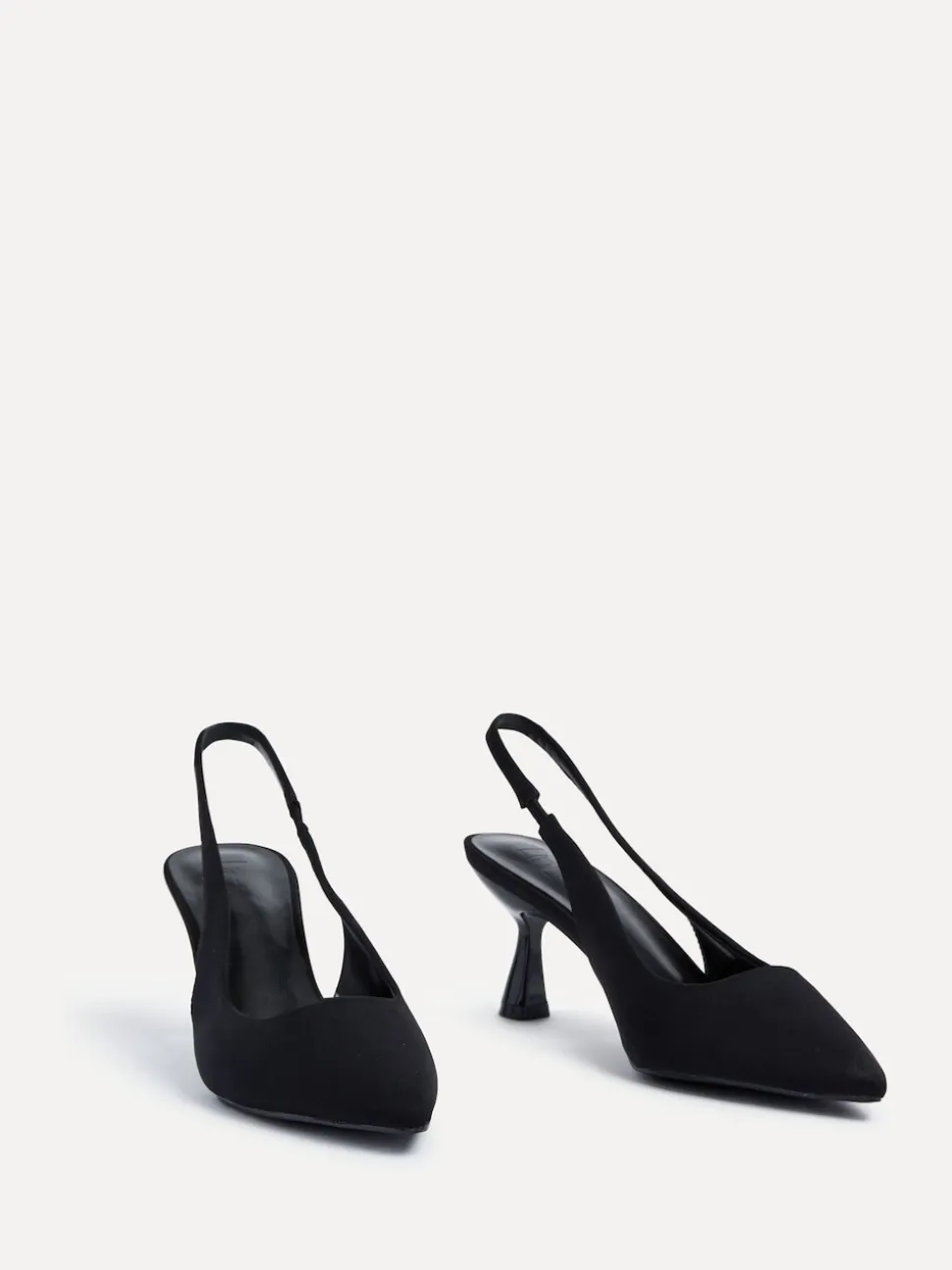 Noir - Linzi Presley Stiletto Pointed Escarpins et talons