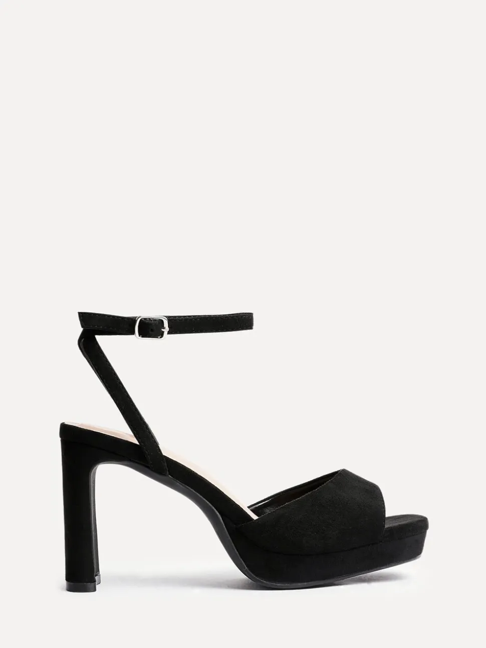 Noir - Linzi talons blocs de plateforme Diva