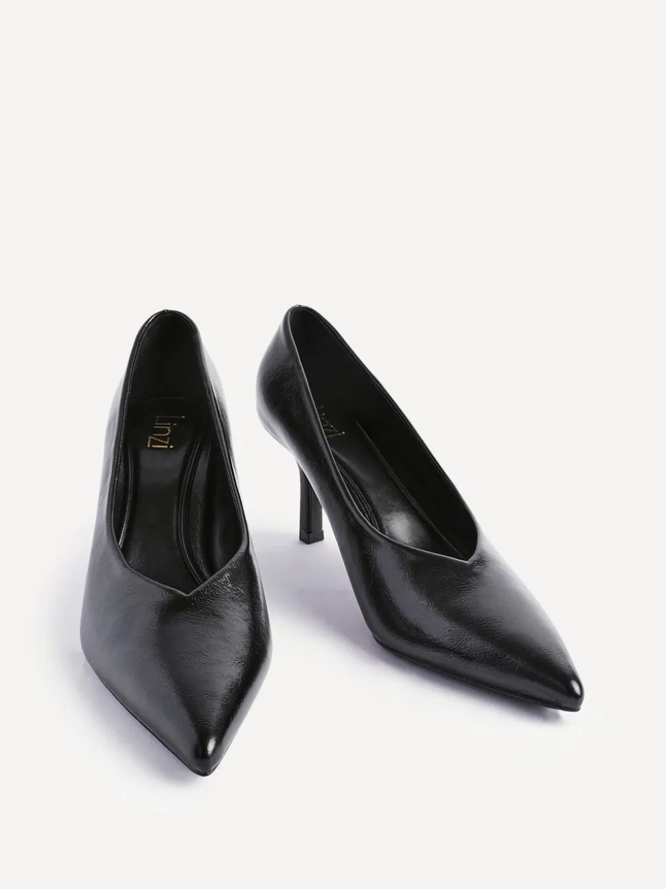 Noir - Linzi talons fermés en forme de V Bellamy