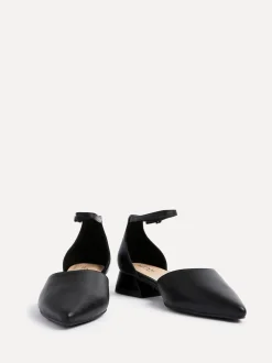 Noir - Linzi talons larges Dolly à petit talon