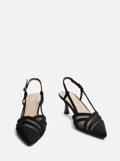 Noir - Linzi talons Milan en maille