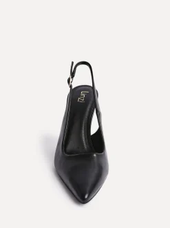 Noir - Linzi talons Una à bride arrière