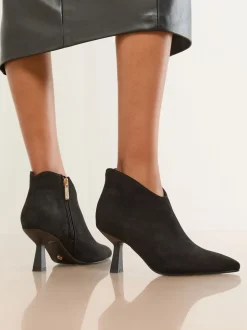 Noir - Lipsy Chaussures à chaton à talon bas en faux daim