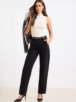 Noir - Lipsy Jean slim Barrel Leg