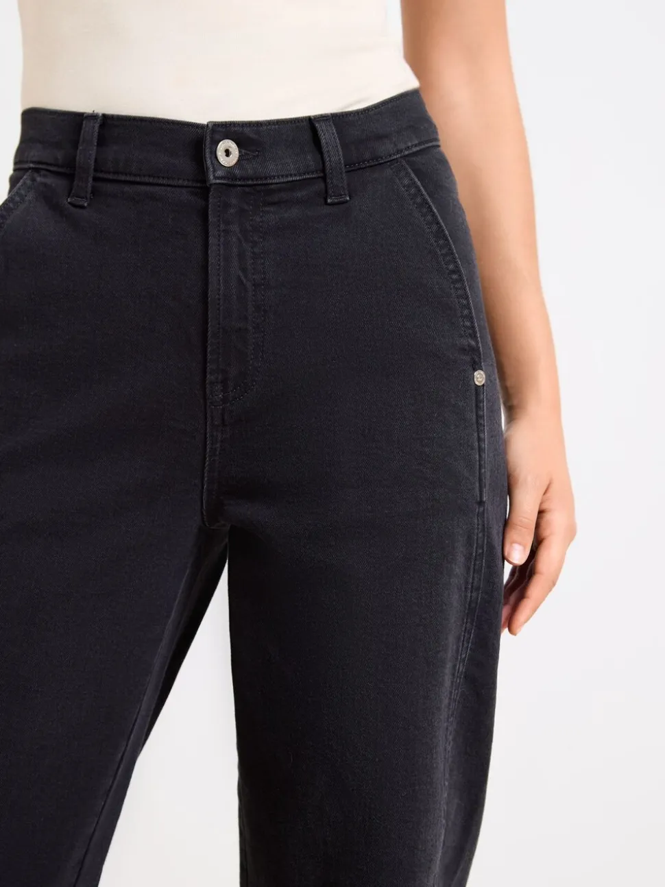Noir - Lipsy Jean slim Barrel Leg