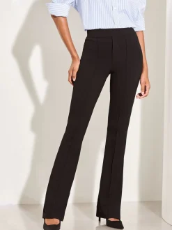 Noir - Lipsy pantalon bootleg taille haute évasé