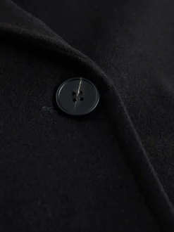 Noir - Long manteau maxi
