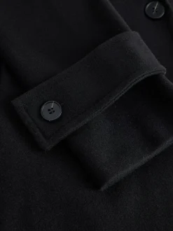 Noir - Long manteau maxi